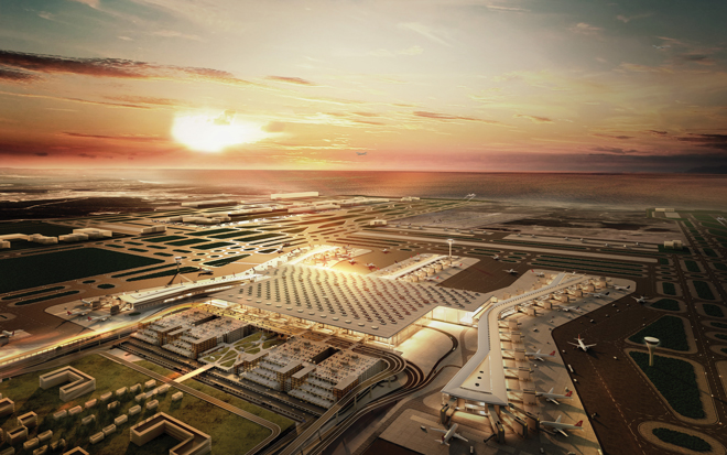 istanbul new airport 2018 visual