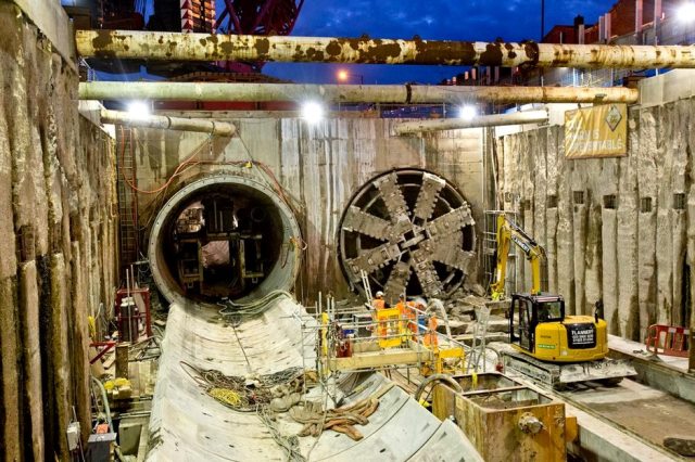 london podzemna zeljeznica izgradnja