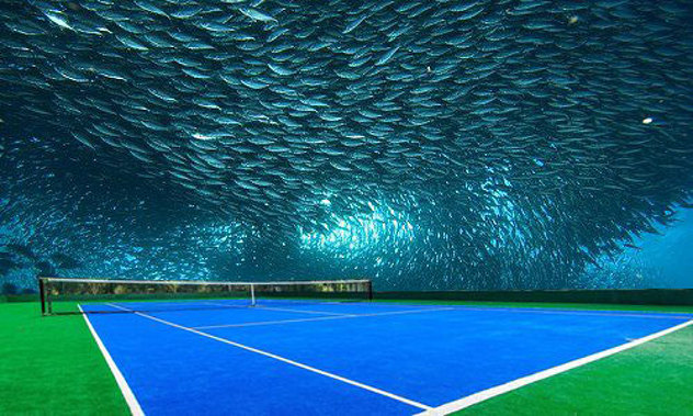 podvodni teniski teren dubai