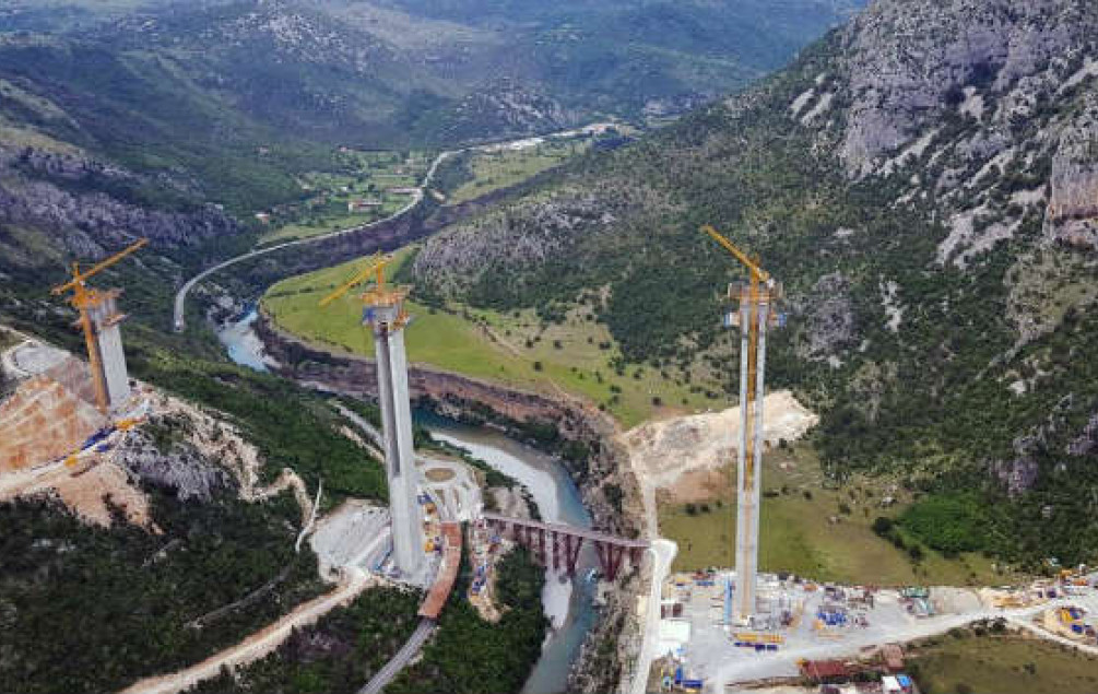 most dionica bar boljare crna gora