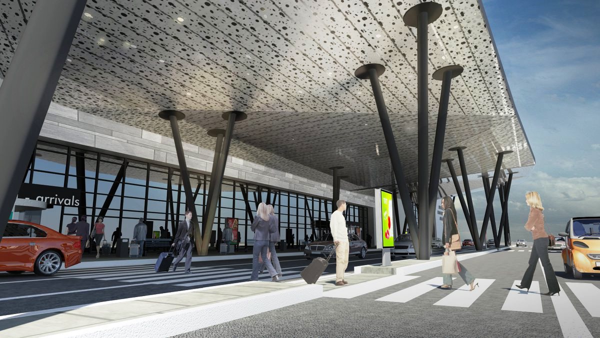 03 sarajevski aerodrom novi terminal 3D