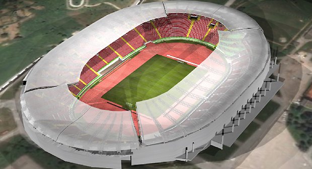 stadion kosevo idejno rjesenje 3D